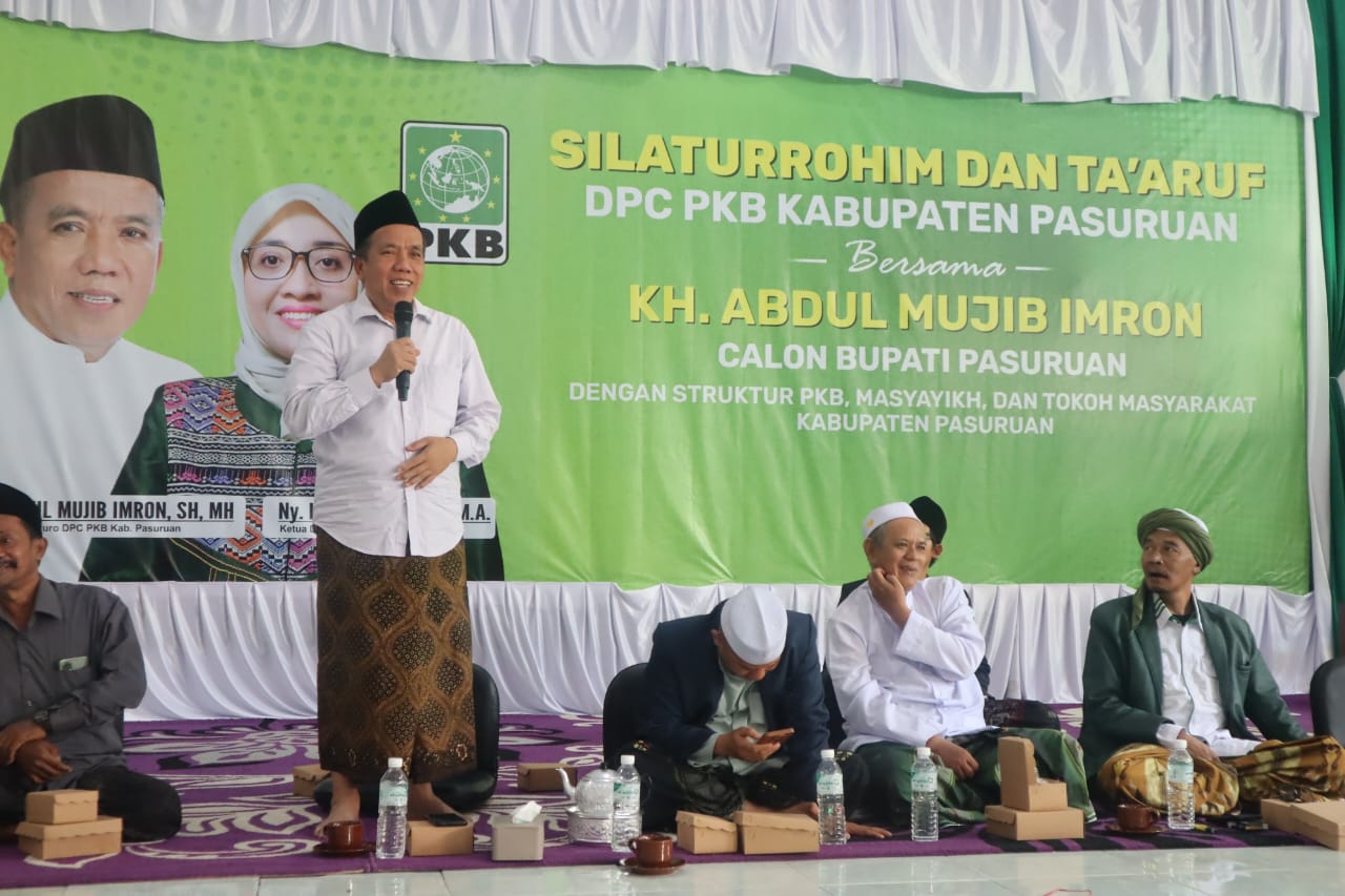 Silaturrahim dan Ta’aruf PKB, Banom PKB, dan Tokoh Masyarakat se-Kecamatan Wonorejo Siap Menangkan Gus Mujib!