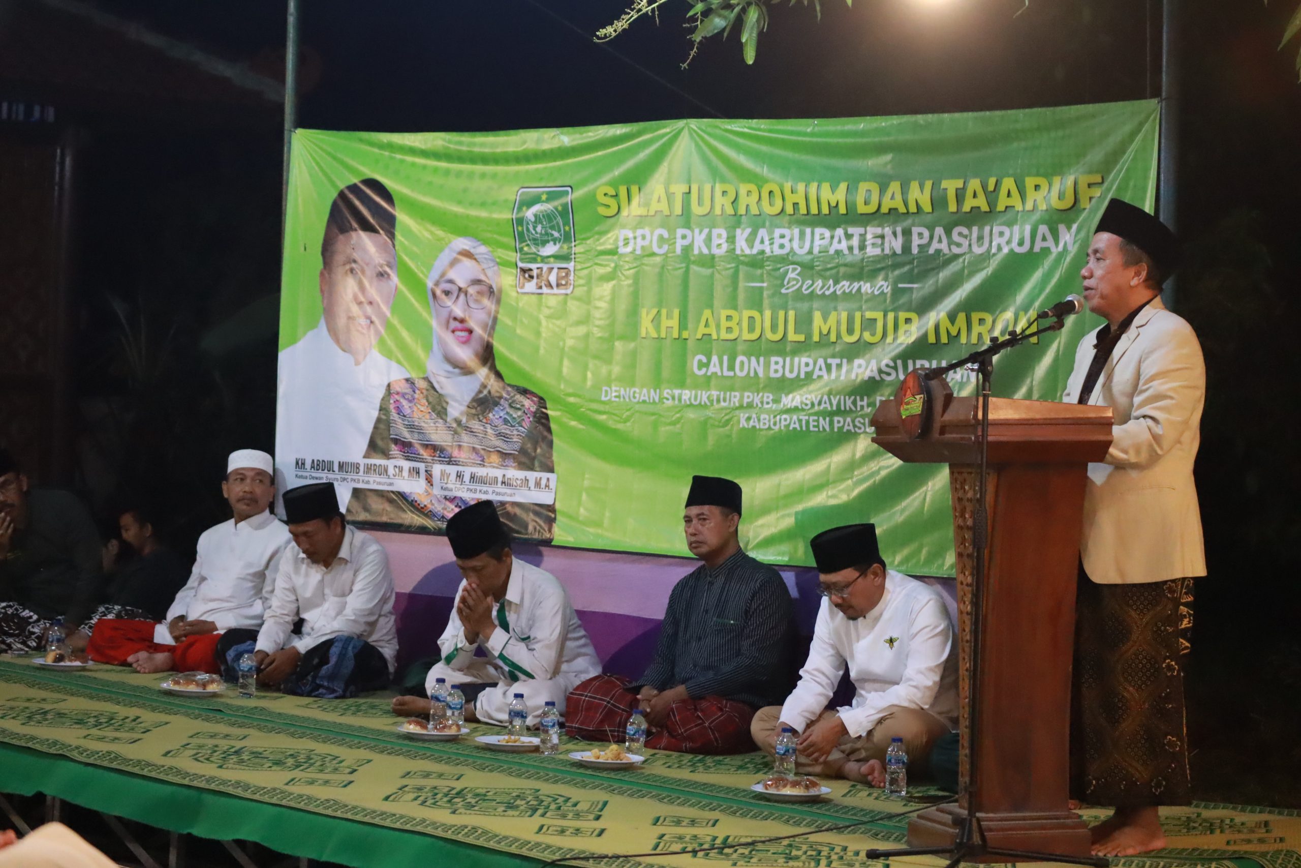 Panasi Mesin Partai DPC PKB Kabupaten Pasuruan bersama Gus Mujib, Banom PKB dan Tokoh Masyarakat Se-Kecamatan Rembang Siap Menangkan Gus Mujib!