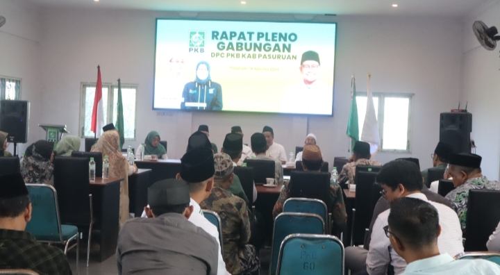 Rapat Pleno DPC PKB Pasuruan : Beri Restu Gus Muhaimin Pimpin DPP PKB Kembali Hingga 2029