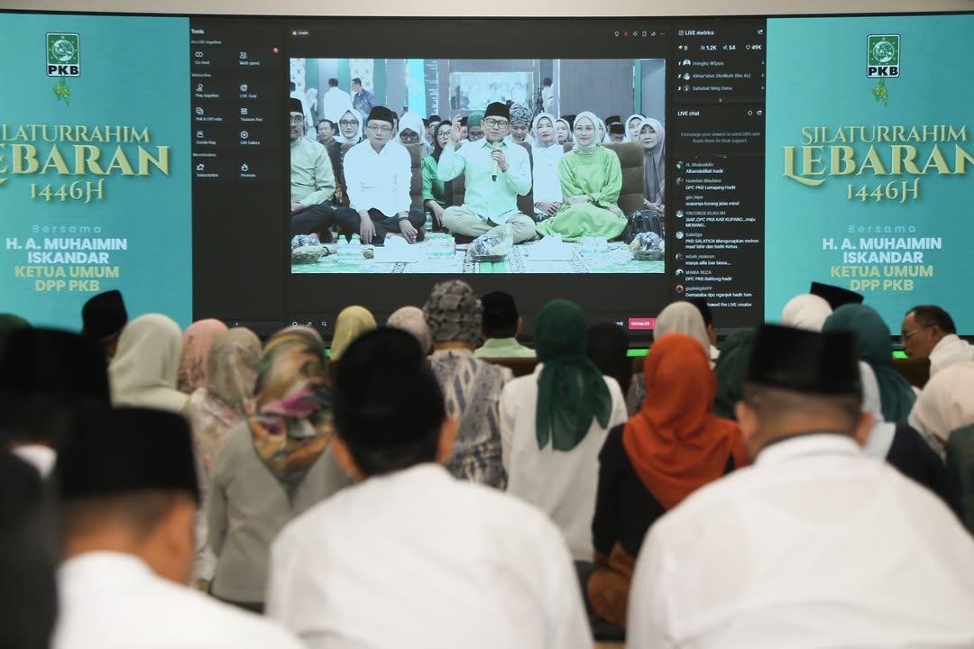 Menko PM Sekaligus Ketua Umum PKB Gelar Silaturahmi Lebaran via TikTok