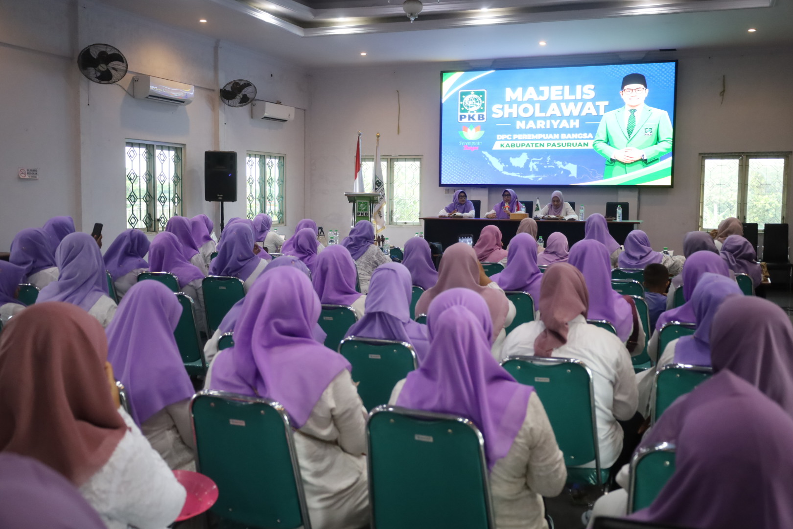 Istiqomah! DPC Perempuan Bangsa Pasuruan Rutin Gelar Sholawat Nariyah