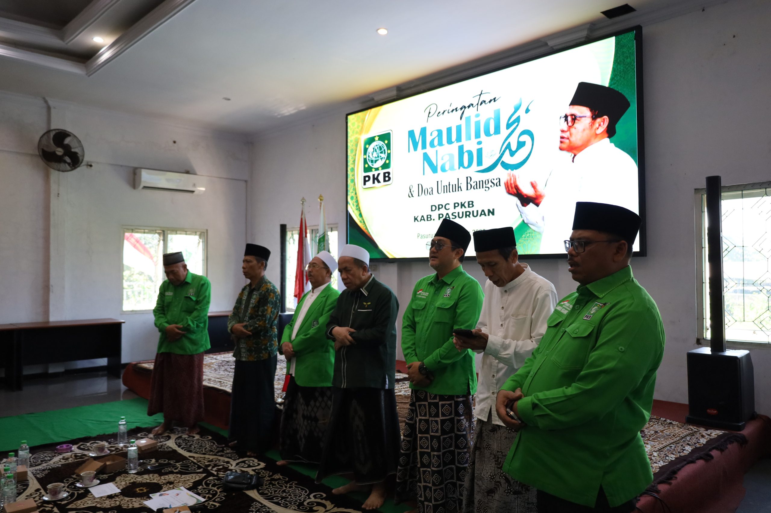 Maulid Nabi Jadi Momentum DPC PKB Pasuruan Berdoa untuk NU dan Bangsa